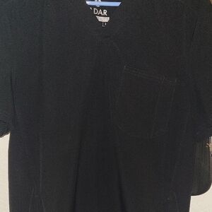 Black V-Neck T-Shirt